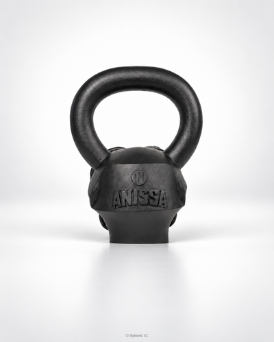 ANISSA Matte Black Kettlebell 1 of 40 - 30lbs