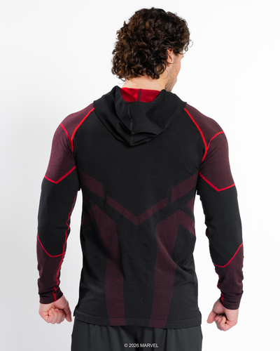 DAREDEVIL Super Suit™ Compression Pullover Hoodie - Midnight Black
