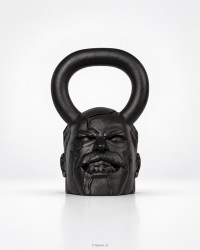 CONQUEST Matte Black Kettlebell 1 of 40 - 50lbs