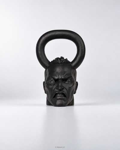 KREGG Matte Black Kettlebell 1 of 40 - 40lbs