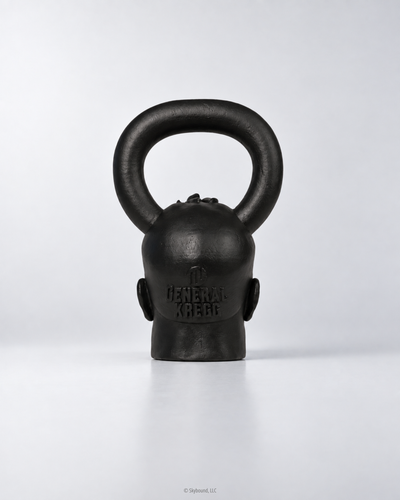KREGG Matte Black Kettlebell 1 of 40 - 40lbs